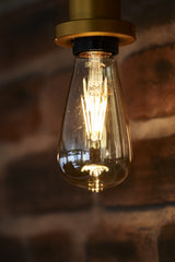 Żarówka LED E27 4W VINTAGE KULA 1 szt., barwa ciepła