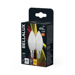Żarówka LED OSRAM Classic B 40 4.9W 827 mat E14 ciepła 2pak