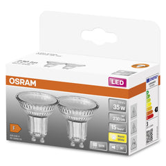Żarówka LED GU10 4,3W STAR 2 szt., barwa ciepła