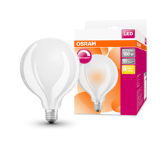 Żarówka LED OSRAM Superstar Globe 95 100 Fil DIM 11W 827 mat E27