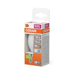 Żarówka LED OSRAM Star Classic B 40 4.9W 840 mat E14