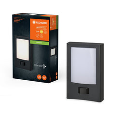 Ciemnoszara oprawa LED ścienna czujnik zewnętrzna 13W - Poland LEDVANCE e-shop 4099854185274