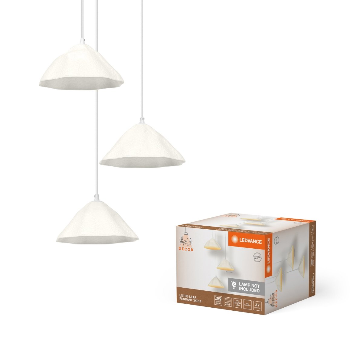 Dekoracyjna Oprawa LED Papierowa E14 i E27 Klasyczna - Poland LEDVANCE e-shop 4058075837645