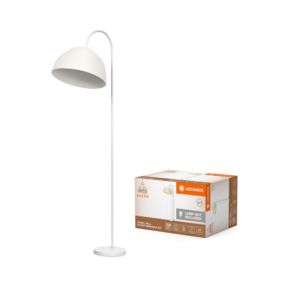 Dekoracyjna Oprawa LED Papierowa E14 i E27 Ręcznie Robiona - Poland LEDVANCE e-shop 4058075837867