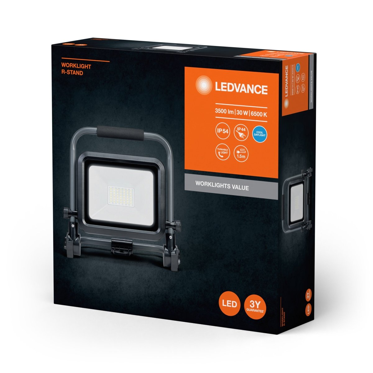 Elastyczny przenośny reflektor roboczy 30 W 6500 K 3000lm - Poland LEDVANCE e-shop 4058075831254