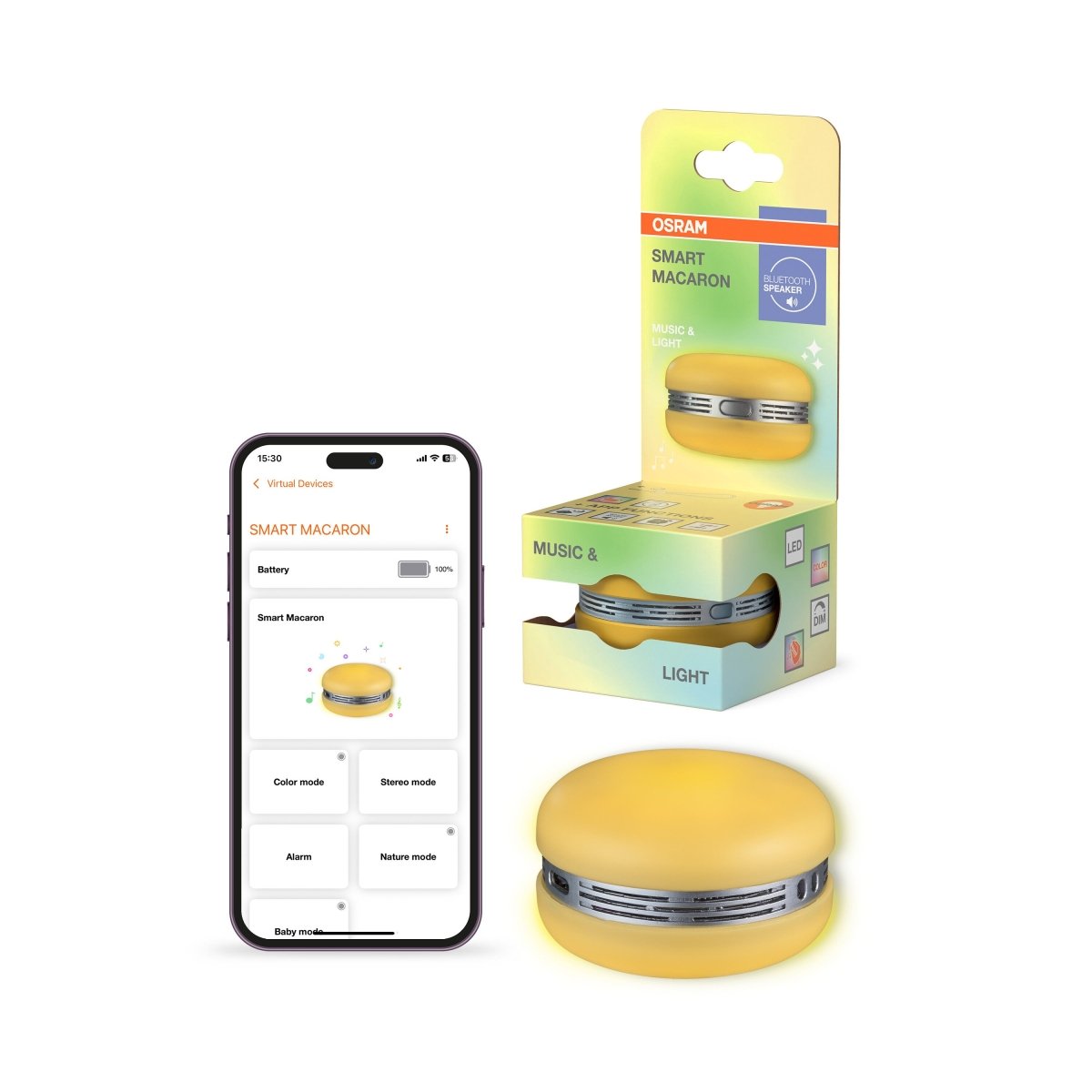 Głośnik inteligentny SMART+ Bluetooth Macaron Speaker Blue - Poland LEDVANCE e - shop 4099854667848
