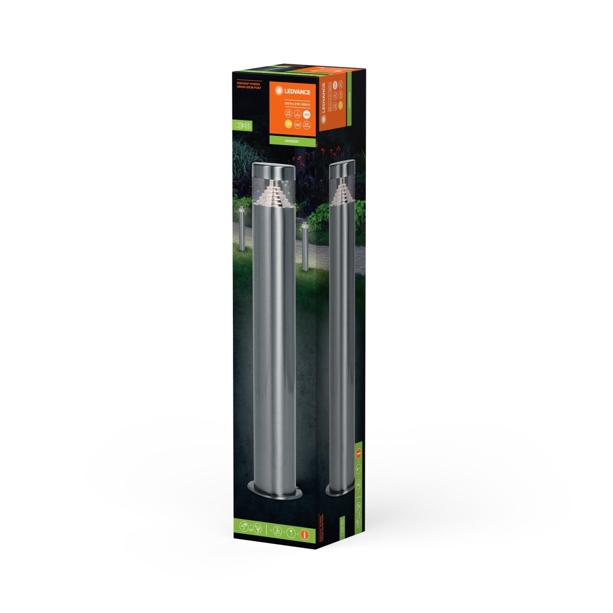 Hybrydowa Oprawa LED słupkowa zewnętrzna 2 W 3000 K 170lm - Poland LEDVANCE e-shop 4058075834545