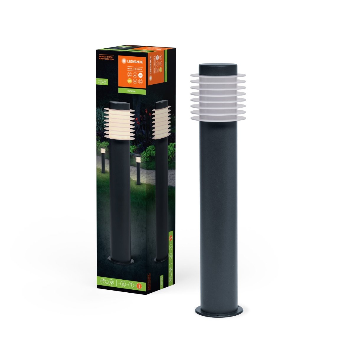 Hybrydowa Oprawa LED słupkowa zewnętrzna 4 W 3000 K 250lm - Poland LEDVANCE e-shop 4058075834507
