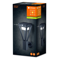 Kinkiet zewnętrzny LED ENDURA STYLE SOLAR BOUQUET Wall sensor black - Poland LEDVANCE e-shop 4058075564541