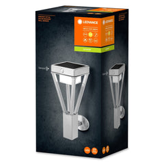 Kinkiet zewnętrzny LED ENDURA STYLE SOLAR BOUQUET Wall sensor stal - Poland LEDVANCE e-shop 4058075564503