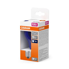 Kolorowa Lampa LED klasyczny krztałt Nieb. E27 2,5W 9000K 10 - Poland LEDVANCE e-shop 4058075434004
