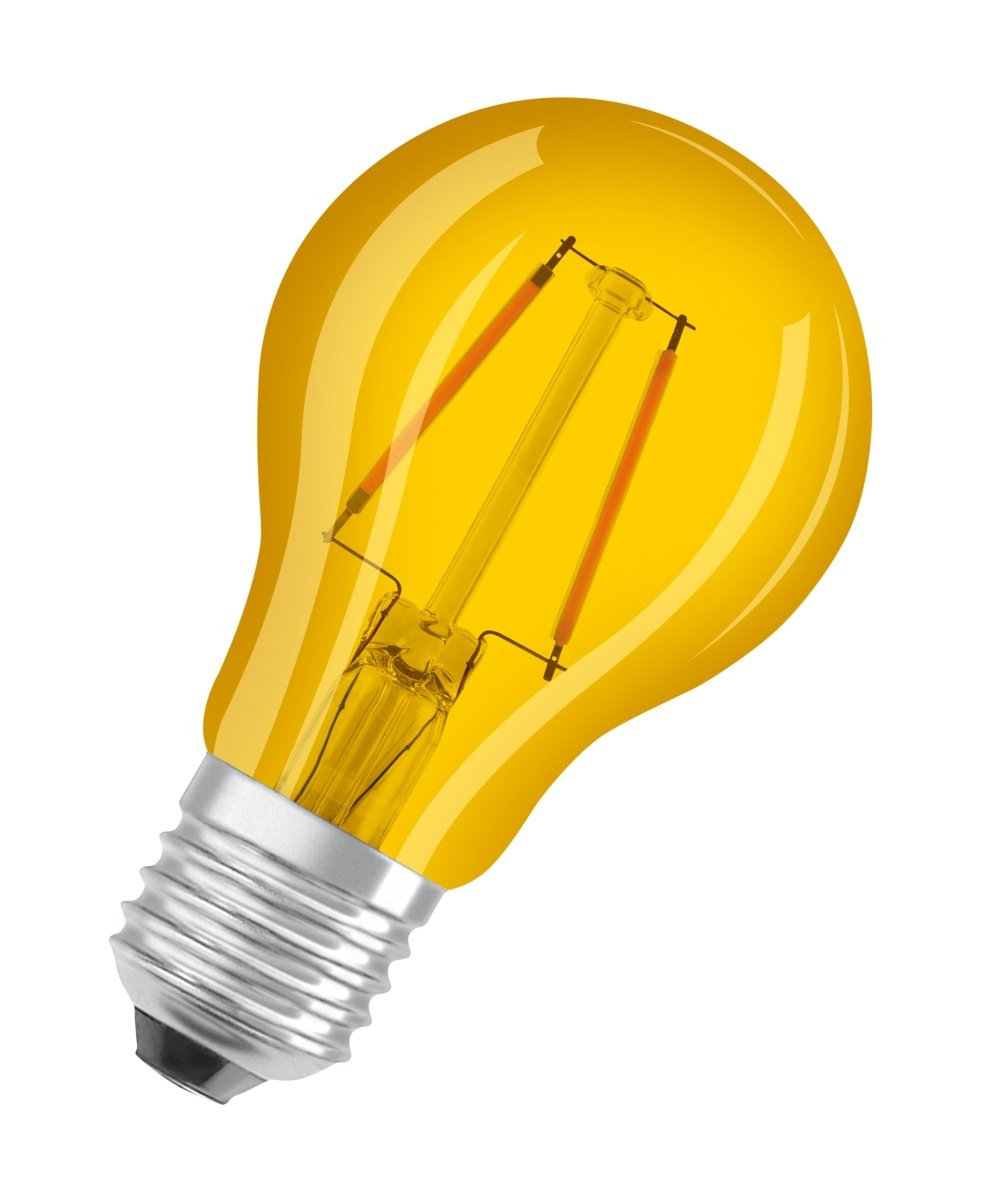 Kolorowa Lampa LED klasyczny krztałt Żół. E27 2,5W 2200K - Poland LEDVANCE e-shop 4058075433922