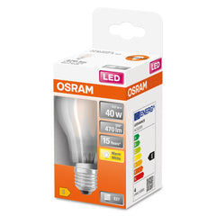 Lampa LED E27 2700K 470lm Klasyczna - Poland LEDVANCE e-shop 4058075112469