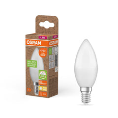 Lampa LED Klasyczna żarówka B z recyklingu E14 4,9W 2700K - Poland LEDVANCE e-shop 4058075831964