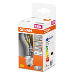 Lampa LED klasyczny krztałt E27 4 W 6500 K 470lm - Poland LEDVANCE e-shop 4058075466012