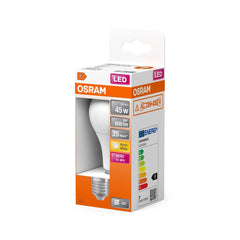 Lampa LED klasyczny krztałt E27 6,5 W 2700 K 600lm - Poland LEDVANCE e-shop 4099854040368