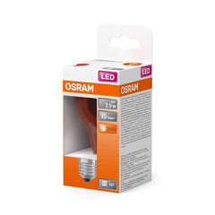 Lampa LED klasyczny krztałt Pom. E27 2,5W 1500K 160lm - Poland LEDVANCE e-shop 4058075433960