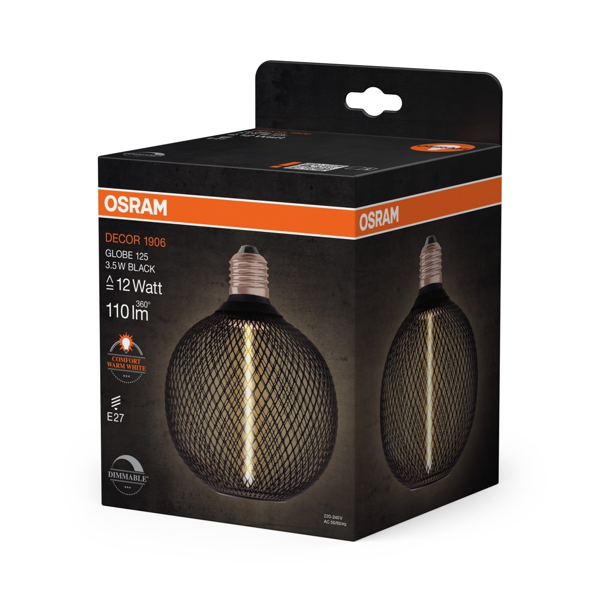 Lampa LED metalowa obudowa E27 3,5W 1800K 110lm Subtelna - Poland LEDVANCE e-shop 4058075840249