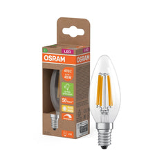 Lampa LED OSRAM LED Classic B 40 Filament DIM Energy efficiency class B 2.5W 827 Clear E14 - Poland LEDVANCE e - shop 4099854477447