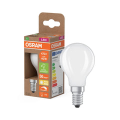 Lampa LED OSRAM LED Classic P 40 DIM Energy efficiency class B 2.5W 827 Frosted E14 - Poland LEDVANCE e - shop 4099854476747