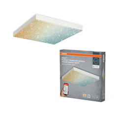 Lampa LED OSRAM SMART+ MATTER Planon Frameless Sparkle Tunable biały 450x450mm - Poland LEDVANCE e - shop 4099854473487