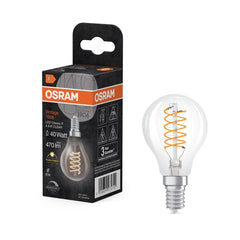 Lampa LED Vintage E14 4,8W Świecowa Ściemnialna - Poland LEDVANCE e-shop 4099854075742