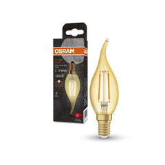 Lampa LED Vintage E14 Świecowa 1,5W 2400K Elegancka - Poland LEDVANCE e - shop 4099854091551