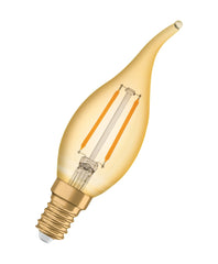 Lampa LED Vintage E14 Świecowa 1,5W 2400K Elegancka - Poland LEDVANCE e - shop 4099854091551