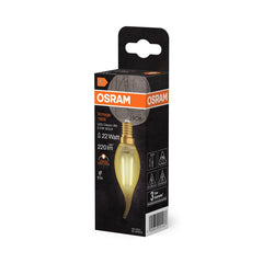Lampa LED Vintage E14 Świecowa 2,5W 2400K Nowoczesna - Poland LEDVANCE e-shop 4099854091537