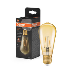 Lampa LED Vintage klas. krztałt Edisona E27 2,5W 2400K 220 - Poland LEDVANCE e-shop 4099854091339