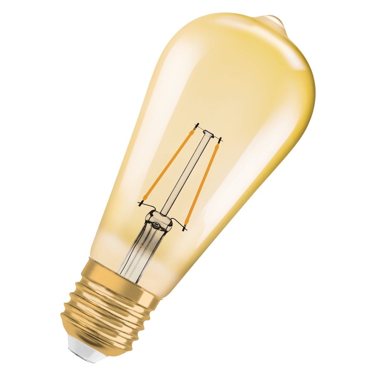 Lampa LED Vintage klas. krztałt Edisona E27 2,5W 2400K 220 - Poland LEDVANCE e - shop 4099854091339