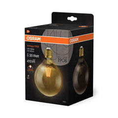Lampa LED Vintage klasyczny krztałt E27 4 W 2400 K 410lm - Poland LEDVANCE e-shop 4099854091179
