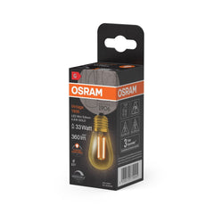 Lampa LED Vintage Klasyczny krztałt E27 4,8W 2200K 360lm - Poland LEDVANCE e-shop 4058075779945