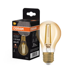 Lampa LED Vintage Klasyczny Krztałt E27 7,5W 2400K 865lm - Poland LEDVANCE e-shop 4058075293359