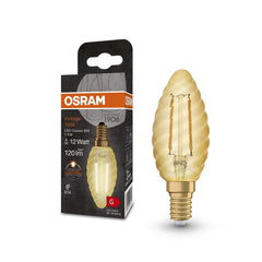 Lampa LED Vintage Świecowa E14 1,5W 2400K Stylowa - Poland LEDVANCE e - shop 4099854091513