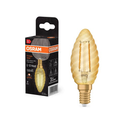 Lampa LED Vintage Świecowa E14 1,5W 2400K Stylowa - Poland LEDVANCE e-shop 4099854091513