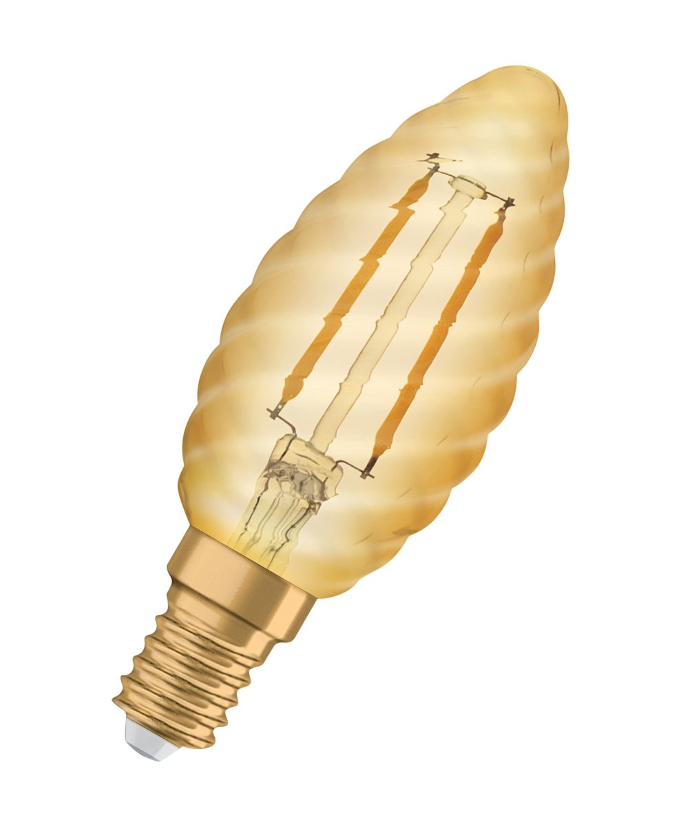 Lampa LED Vintage Świecowa E14 1,5W 2400K Stylowa - Poland LEDVANCE e - shop 4099854091513