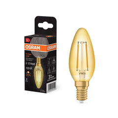 Lampa LED Vintage Świecowa E14 1,5W 2400K Subtelna - Poland LEDVANCE e-shop 4099854091599