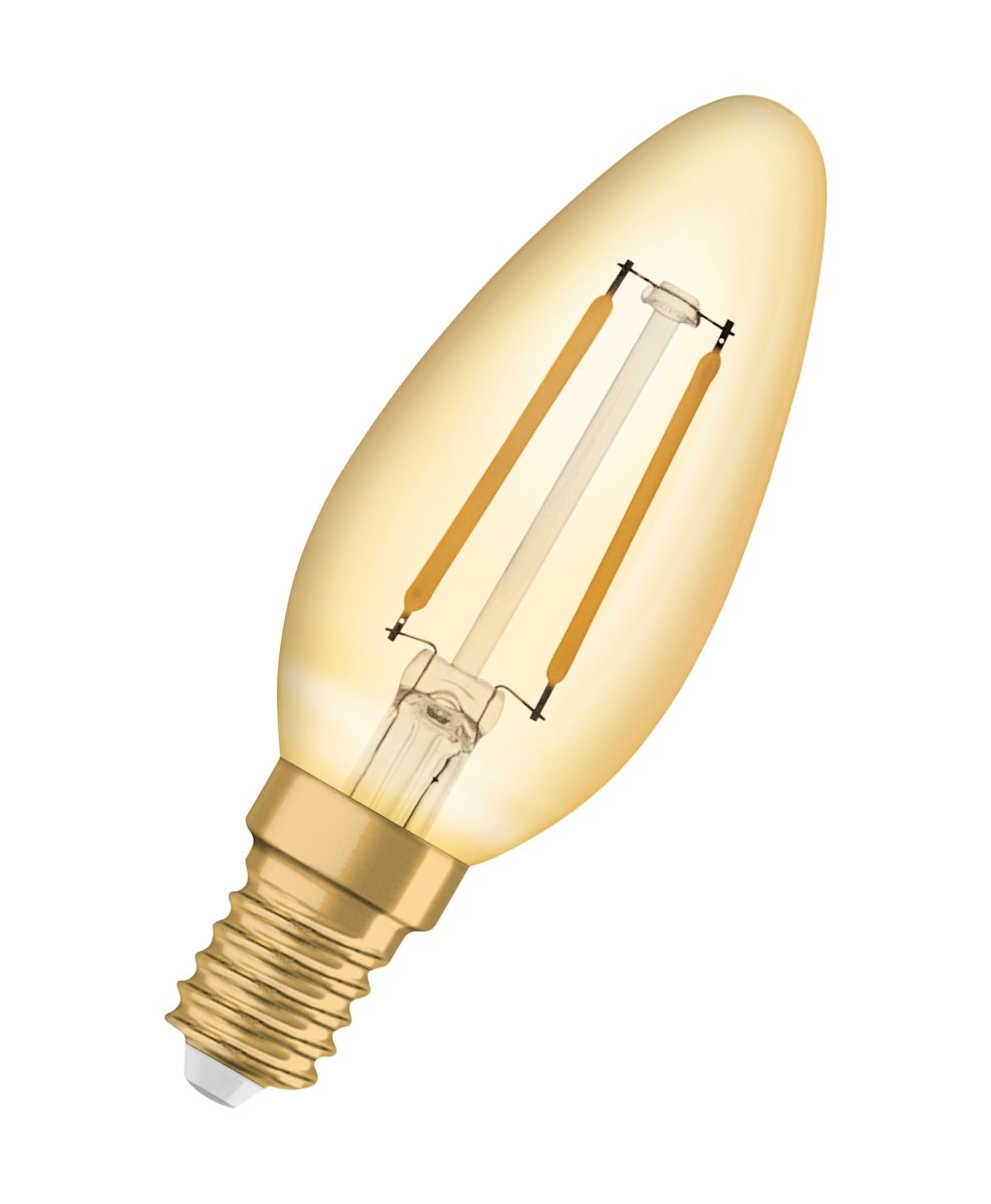 Lampa LED Vintage Świecowa E14 2,5W 2400K Uniwersalna - Poland LEDVANCE e - shop 4099854091575