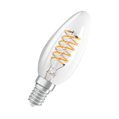Lampa LED Vintage Świecowa E14 4,8W Ściemnialna - Poland LEDVANCE e-shop 4099854075728