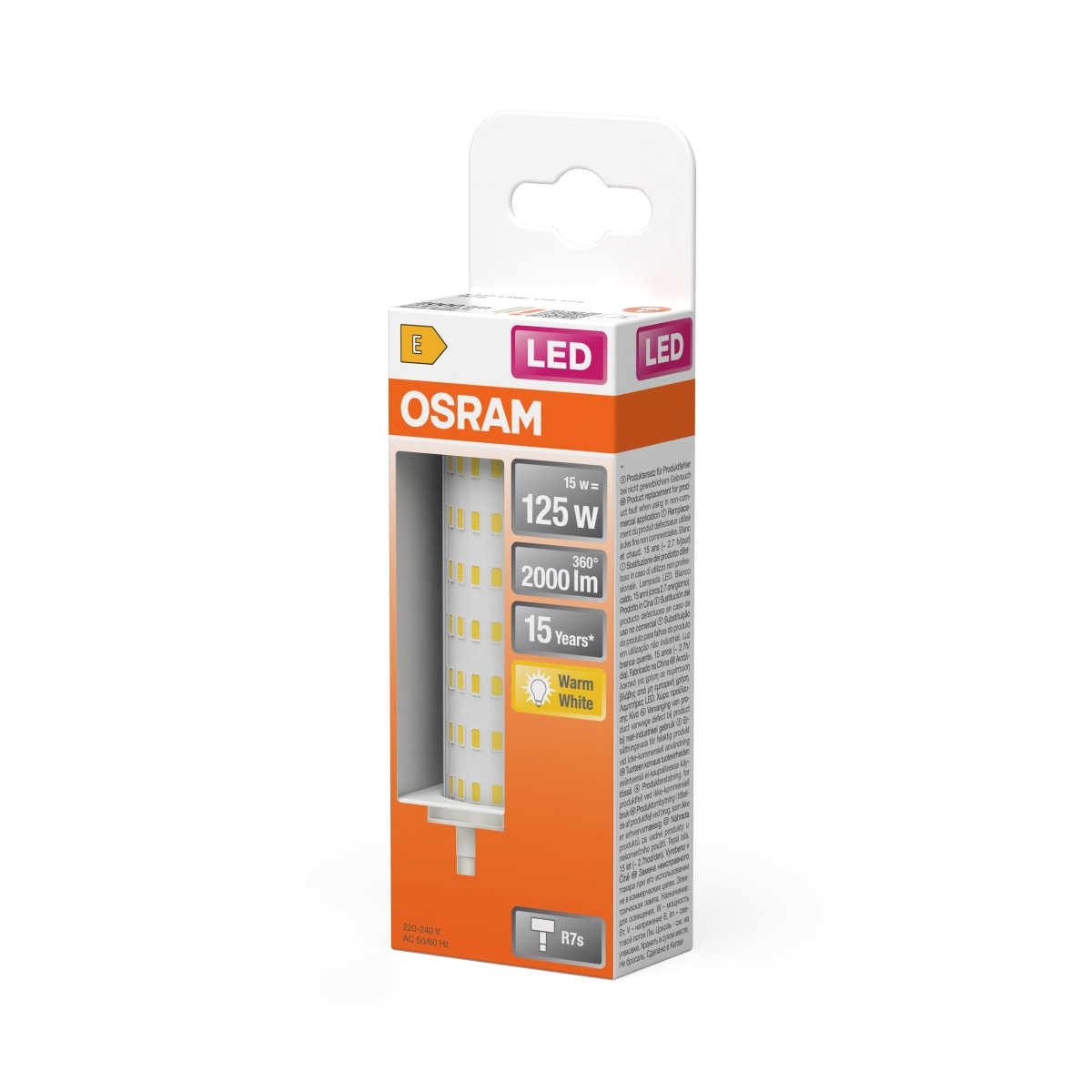 Lampa LED z trzonkiem R7s R7s 15 W 2700 K 2000lm - Poland LEDVANCE e-shop 4058075432673