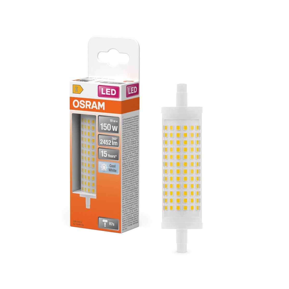 Lampa LED z trzonkiem R7s R7s 19 W 4000 K 2452lm - Poland LEDVANCE e-shop 4099854022340