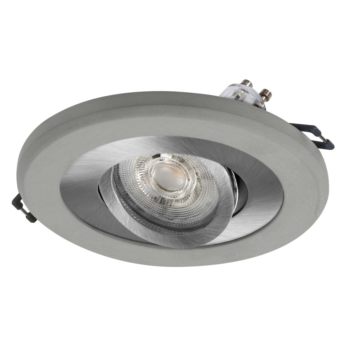 Lampa punktowa LED OSRAM Concrete Spot GU10 Bright 4.5W Satin Nickel - Poland LEDVANCE e - shop 4058075853997