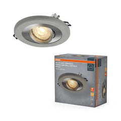 Lampa punktowa LED OSRAM Concrete Spot GU10 Bright 4.5W Satin Nickel - Poland LEDVANCE e - shop 4058075853997