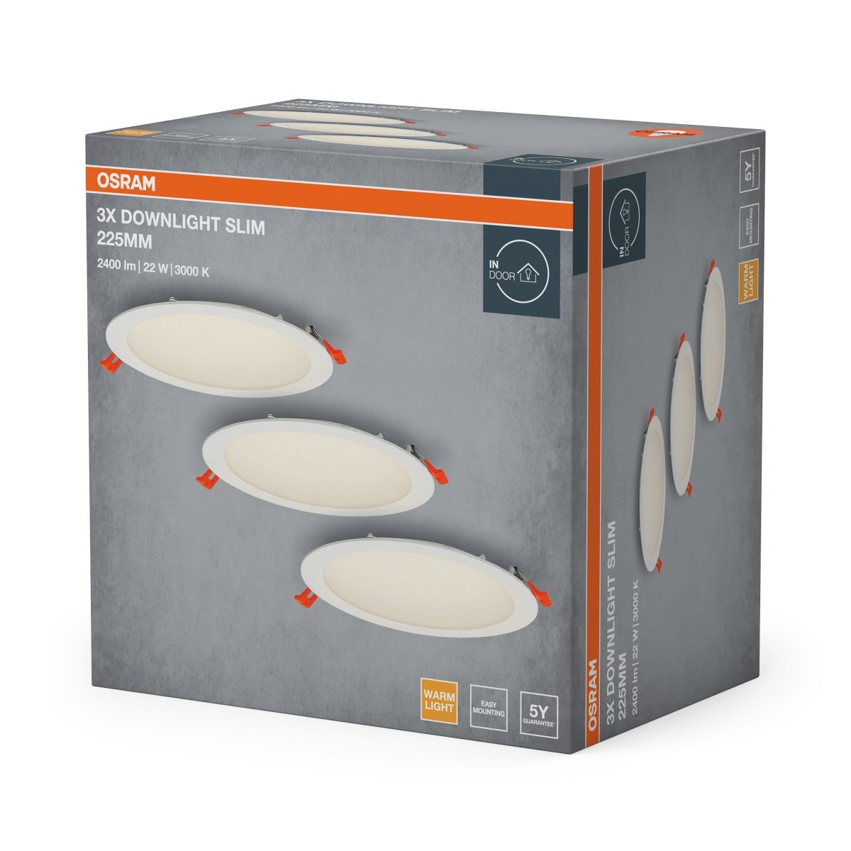 Lampa punktowa LED OSRAM LED spot and downlight recess slim 225mm 22W 830 biały - Poland LEDVANCE e - shop 4058075853850