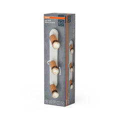 Lampa punktowa LED OSRAM LED Spot Brick 3xGU10 biały and Wood - Poland LEDVANCE e - shop 4058075852549