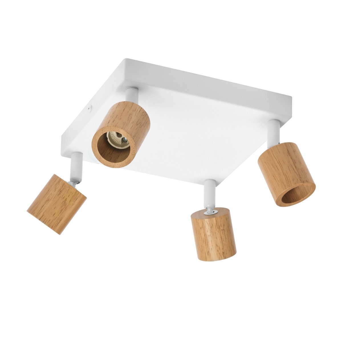Lampa punktowa LED OSRAM LED Spot Brick 4xGU10 Plate biały and Wood - Poland LEDVANCE e - shop 4058075852525
