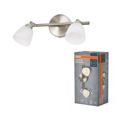 Lampa punktowa LED OSRAM LED Spot Cup 2xG9 Brushed Nickel - Poland LEDVANCE e - shop 4058075852426