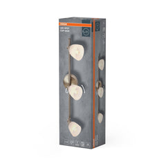 Lampa punktowa LED OSRAM LED Spot Cup 3xG9 Brushed Nickel - Poland LEDVANCE e - shop 4058075852440