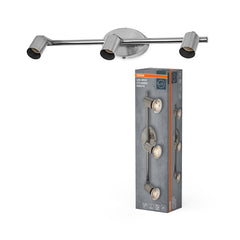 Lampa punktowa LED OSRAM LED Spot Cylinder 3xGU10 Brushed Nickel - Poland LEDVANCE e - shop 4058075852808
